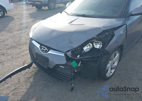 2015 Hyundai Veloster from USA, damaged, VIN KMHTC6AD8FU229063